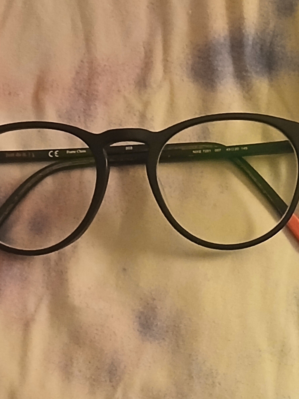 Nike Black Round Optical Glasses